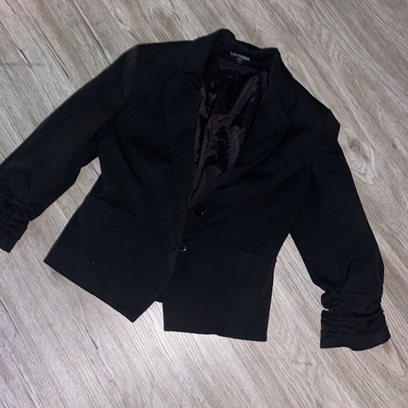 Express Stretch Curve Hugging Blazer - Picture 1 of 11
